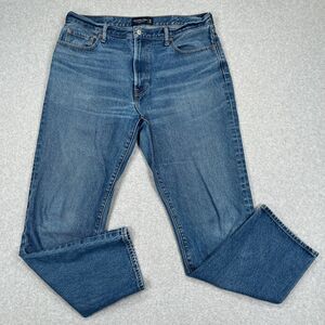 Abercrombie & Fitch Authentic Rigid Denim Loose Jeans Mens 36x34 (37x32) Medium